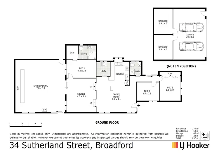 Floorplan of Homely house listing, 34 Sutherland Street, Broadford VIC 3658