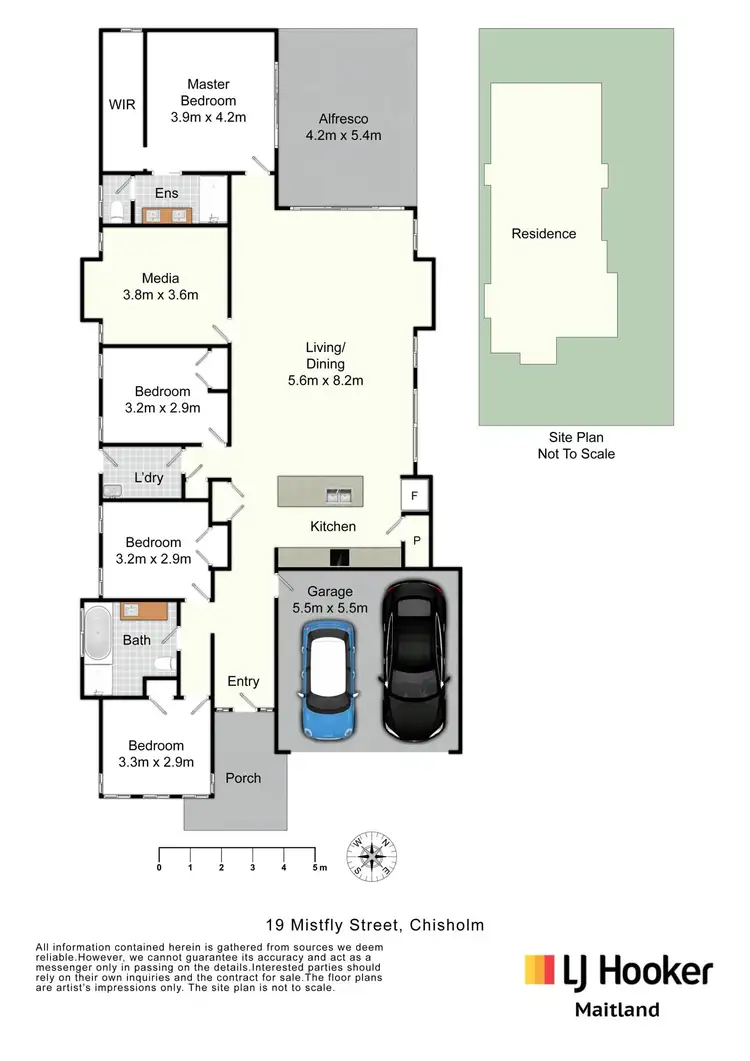 Floorplan of Homely house listing, 19 Mistfly Street, Chisholm NSW 2322