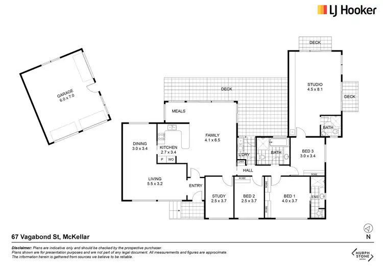 Floorplan of Homely house listing, 67 Vagabond Crescent, Mckellar ACT 2617