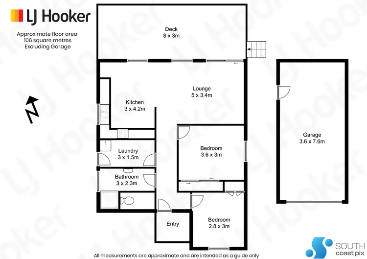 Floorplan of Homely house listing, 103 Maloneys Drive, Maloneys Beach NSW 2536