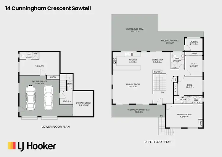 Floorplan of Homely house listing, 14 Cunningham Crescent, Sawtell NSW 2452