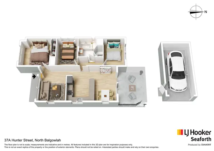 Floorplan of Homely house listing, 37A Hunter Street, North Balgowlah NSW 2093