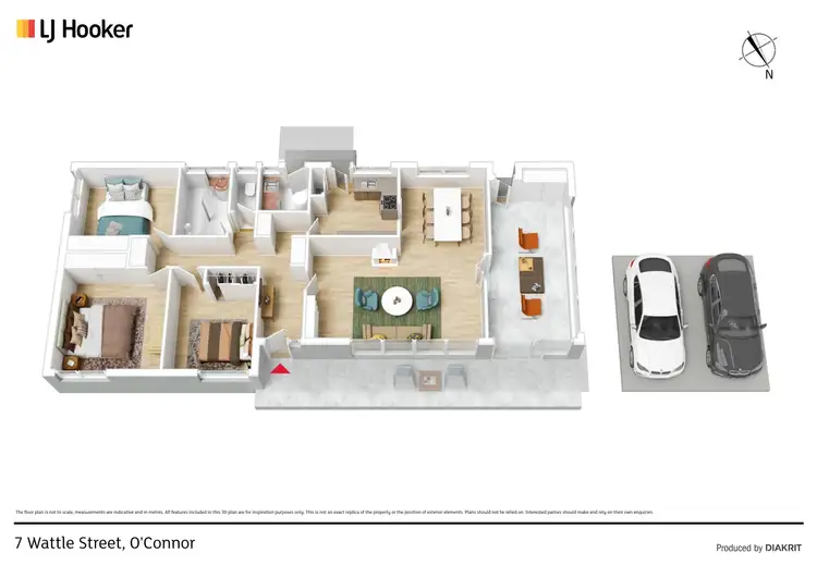 Floorplan of Homely house listing, 7 Wattle Street, O'connor ACT 2602