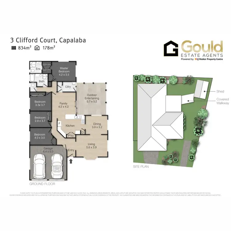 Floorplan of Homely house listing, 3 Clifford Court, Capalaba QLD 4157