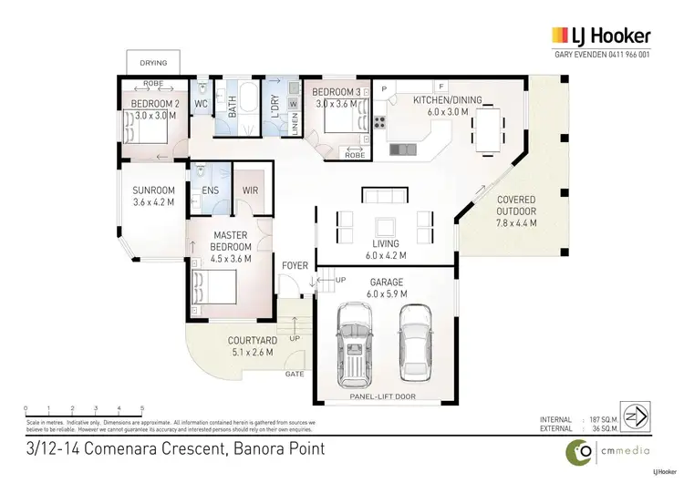 Floorplan of Homely unit listing, 3/12-14 Comenara Crescent, Banora Point NSW 2486