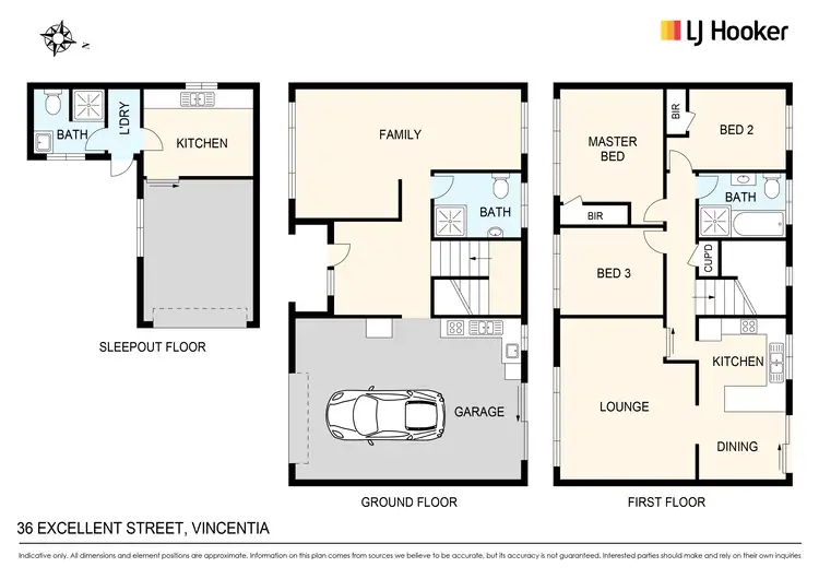 Floorplan of Homely house listing, 36 Excellent Street, Vincentia NSW 2540