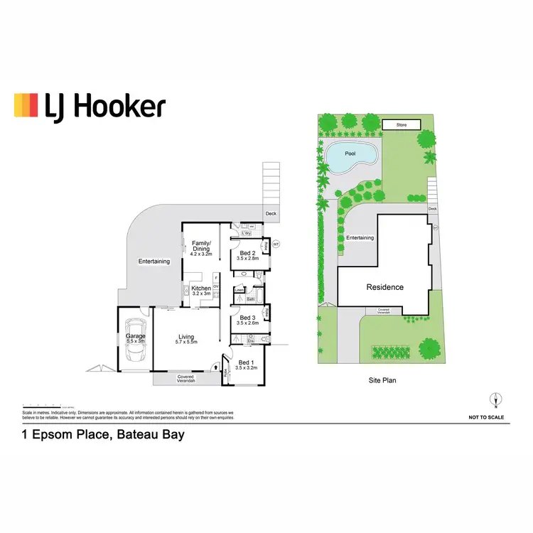 Floorplan of Homely house listing, 1 Epsom Place, Bateau Bay NSW 2261