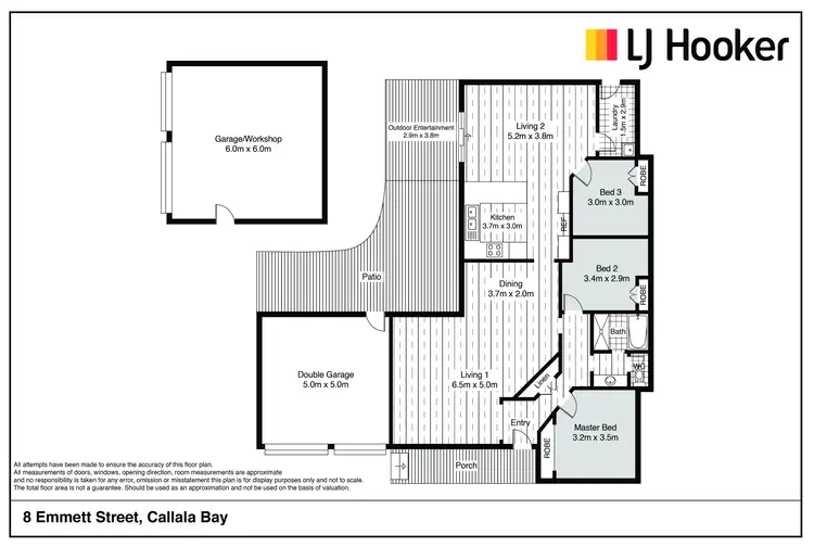 Floorplan of Homely house listing, 8 Emmett Street, Callala Bay NSW 2540
