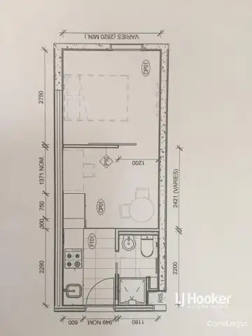 Floorplan of Homely house listing, 106/55 Villiers Street, North Melbourne VIC 3051