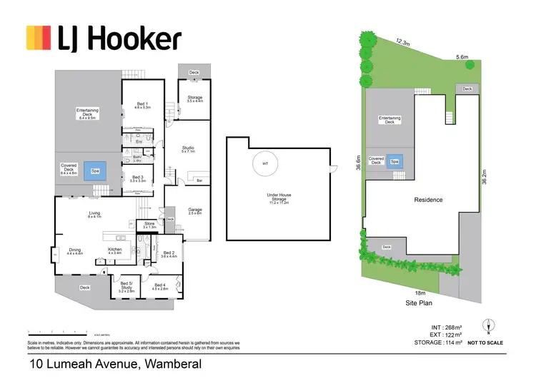 Floorplan of Homely house listing, 10 Lumeah Avenue, Wamberal NSW 2260