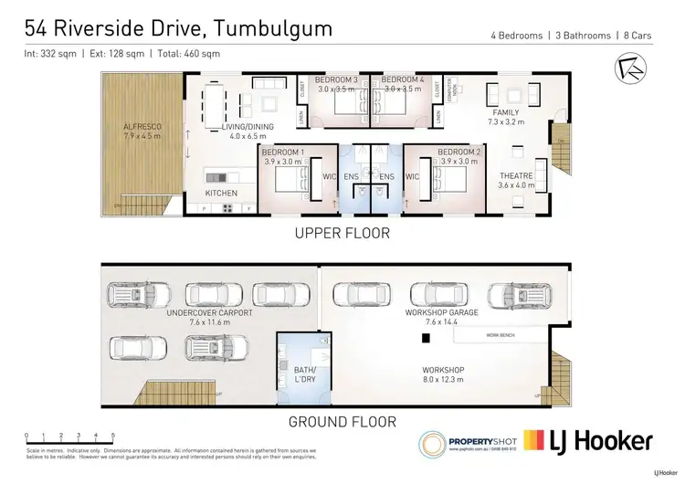 Floorplan of Homely house listing, 54 Riverside Drive, Tumbulgum NSW 2490