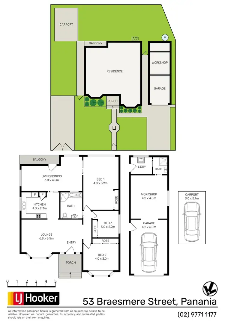 Floorplan of Homely house listing, 53 Braesmere Road, Panania NSW 2213