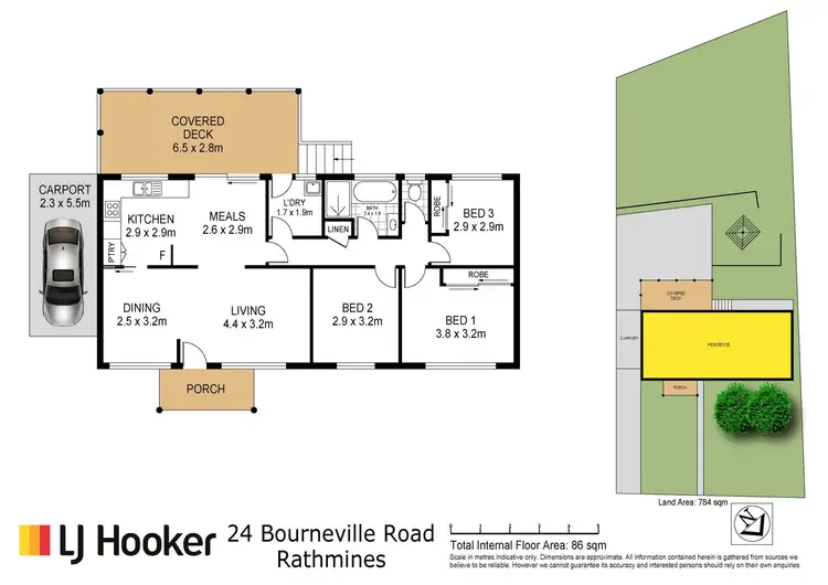 Floorplan of Homely house listing, 24 Bournville Road, Rathmines NSW 2283