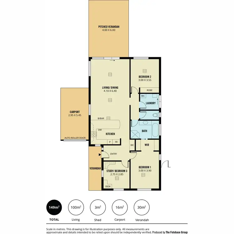 Floorplan of Homely house listing, 3 Wharfdale Lane, Mawson Lakes SA 5095