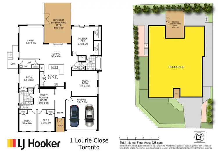 Floorplan of Homely house listing, 1 Lourie Close, Toronto NSW 2283