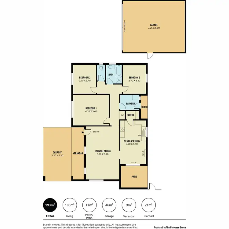 Floorplan of Homely house listing, 2 Sandown Avenue, Paralowie SA 5108