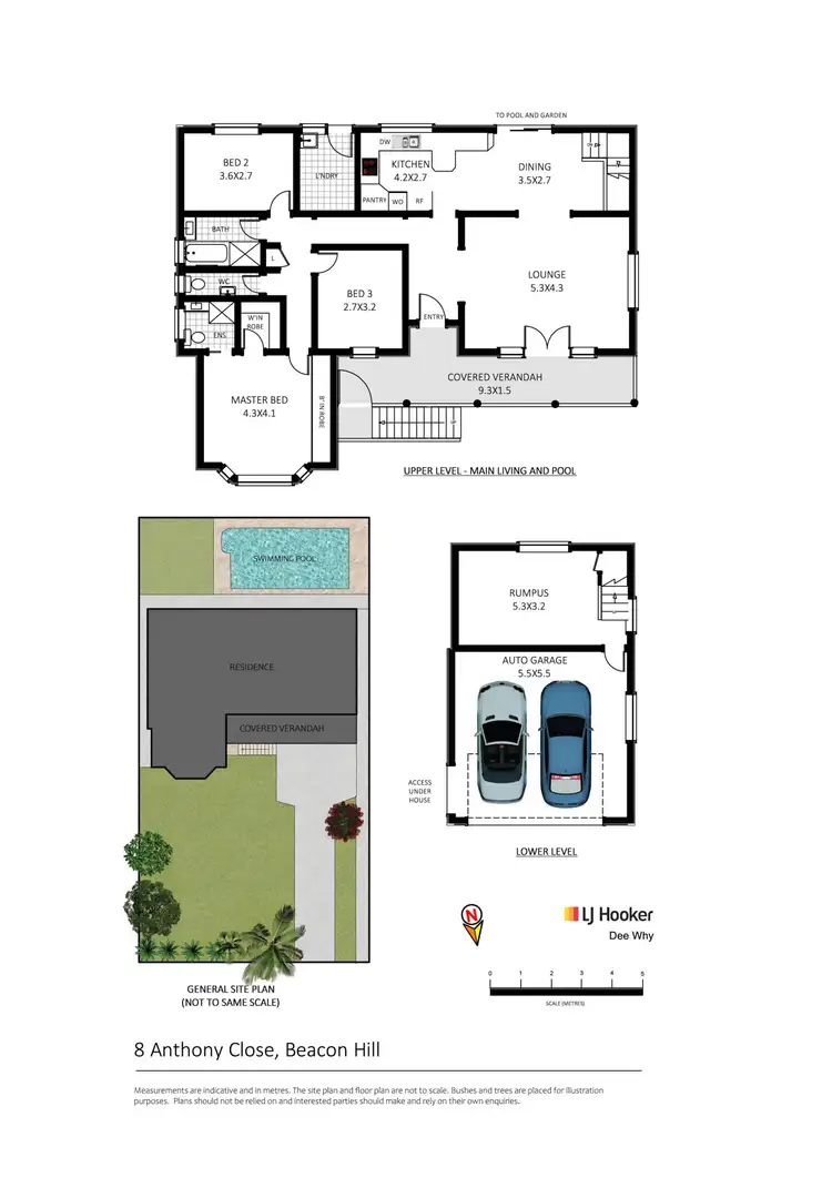 Floorplan of Homely house listing, 8 Anthony Close, Beacon Hill NSW 2100