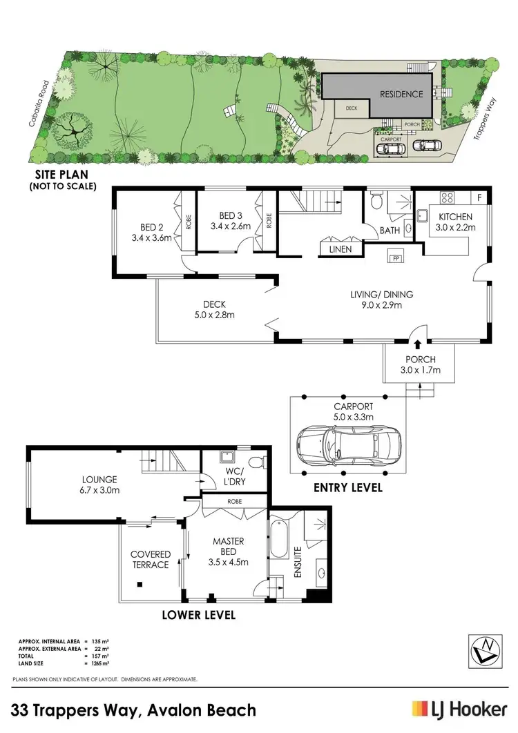 Floorplan of Homely house listing, 33 Trappers Way, Avalon Beach NSW 2107
