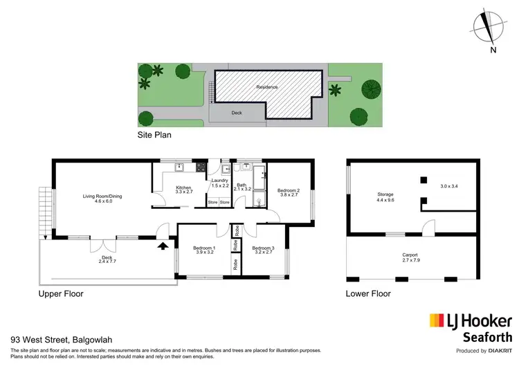 Floorplan of Homely house listing, 93 West Street, Balgowlah NSW 2093