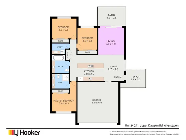 Floorplan of Homely house listing, 9/241 Upper Dawson Road, Allenstown QLD 4700
