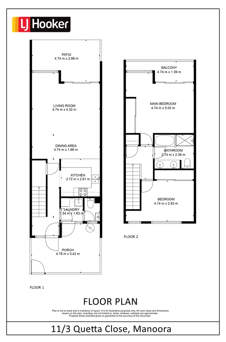 Floorplan of Homely unit listing, 11/3 Quetta Close, Manoora QLD 4870