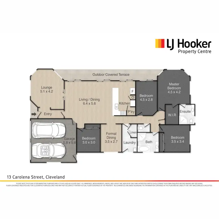 Floorplan of Homely house listing, 13 Carolena Street, Cleveland QLD 4163
