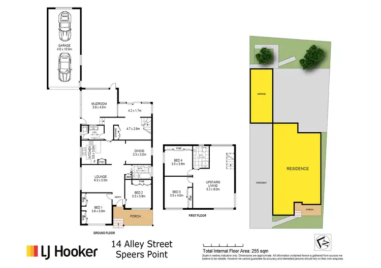 Floorplan of Homely house listing, 14 Alley Street, Speers Point NSW 2284