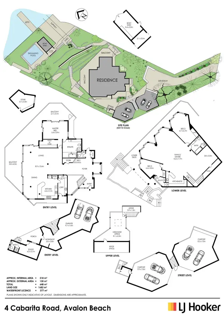 Floorplan of Homely house listing, 4 Cabarita Road, Avalon Beach NSW 2107