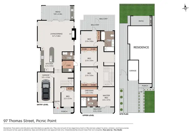 Floorplan of Homely house listing, 97 Thomas Street, Picnic Point NSW 2213