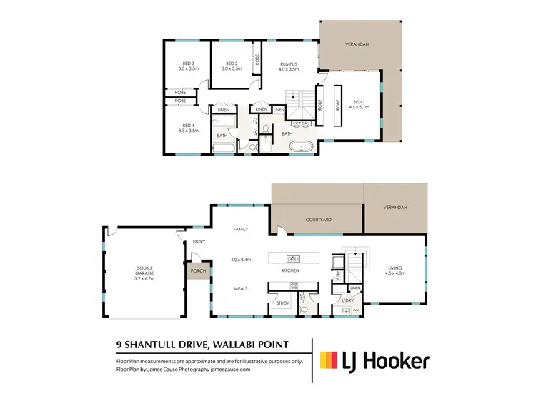 Floorplan of Homely house listing, 9 Shantull Drive, Wallabi Point NSW 2430
