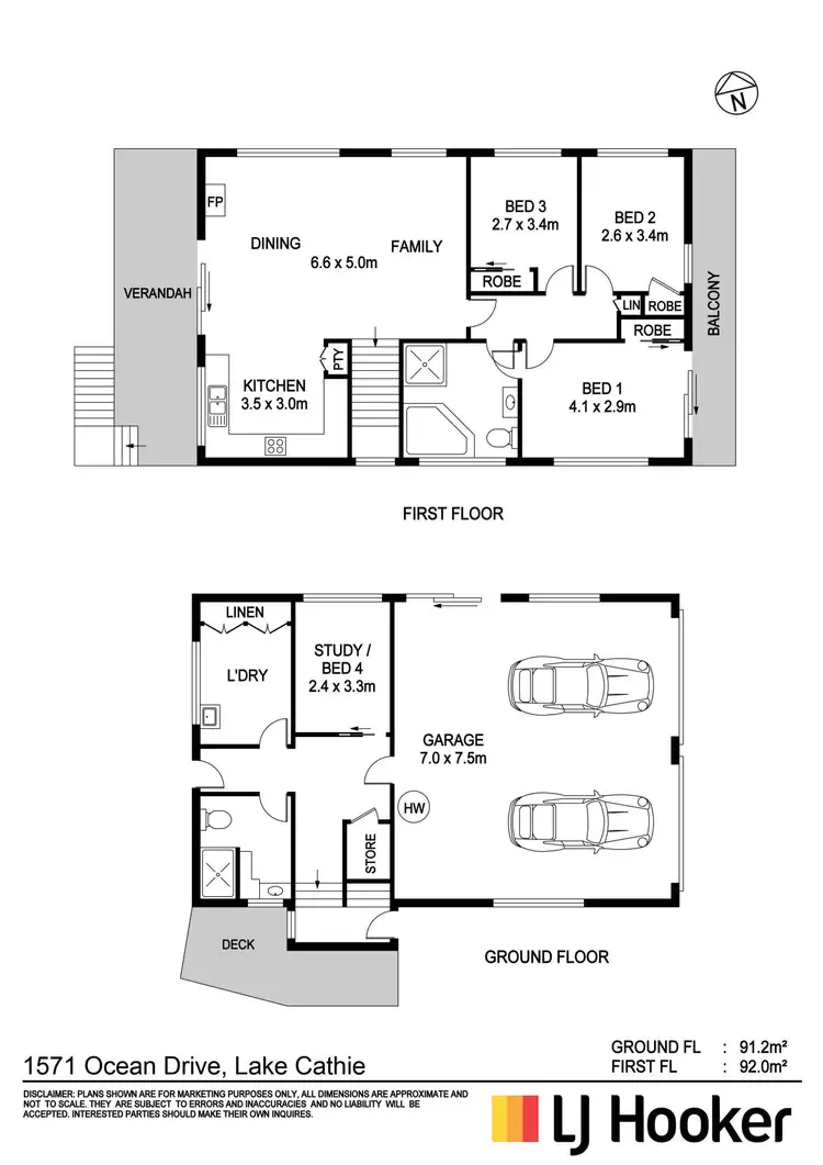 Floorplan of Homely house listing, 1571 Ocean Drive, Lake Cathie NSW 2445