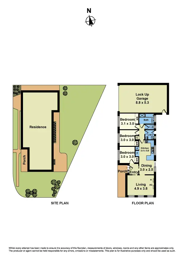 Floorplan of Homely house listing, 8 Mitchell Road, Melton South VIC 3338