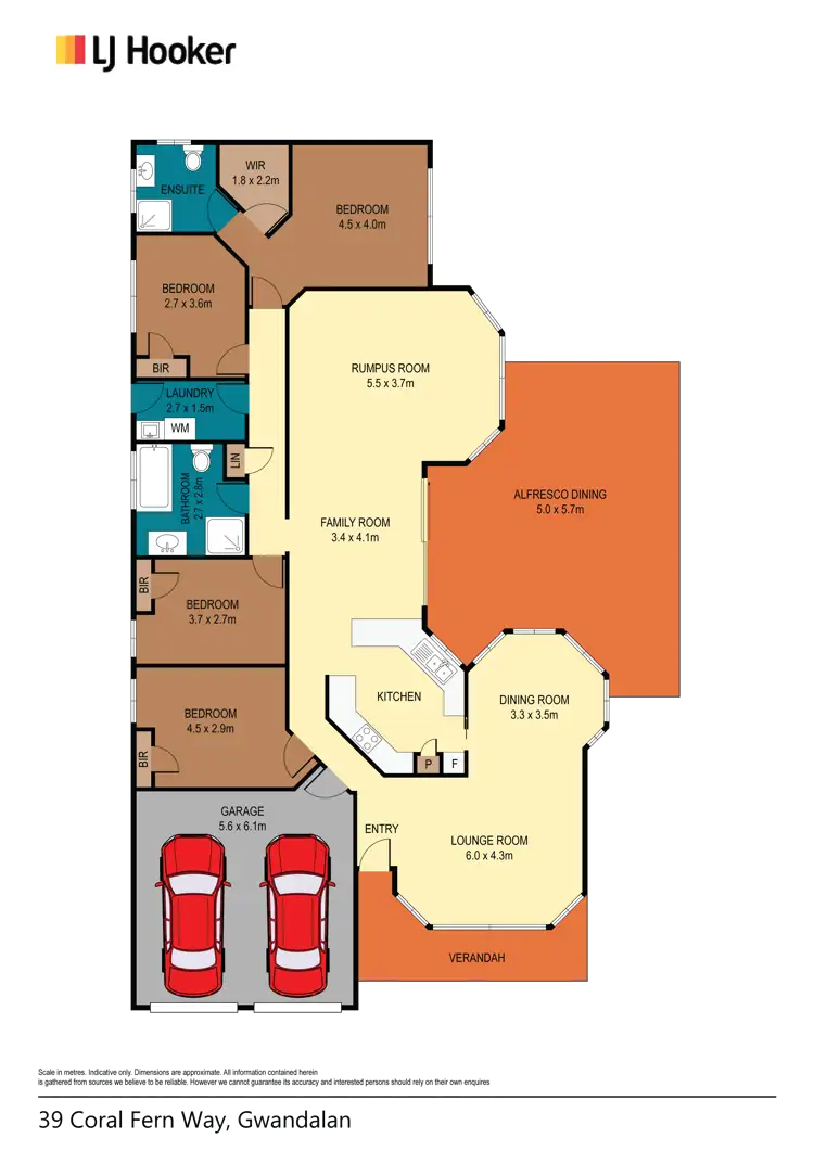 Floorplan of Homely house listing, 39 Coral Fern Way, Gwandalan NSW 2259