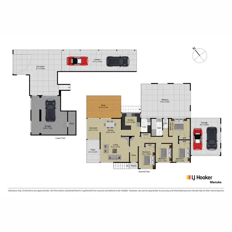 Floorplan of Homely house listing, 1 Owen Street, Campbell ACT 2612