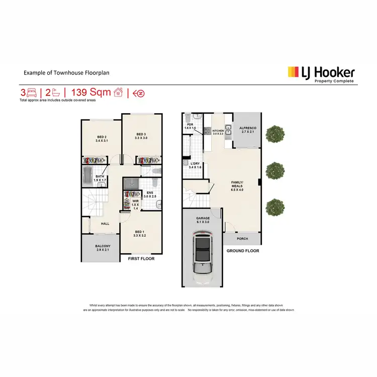 Floorplan of Homely house listing, 18/8 Highlands Street, Yarrabilba QLD 4207