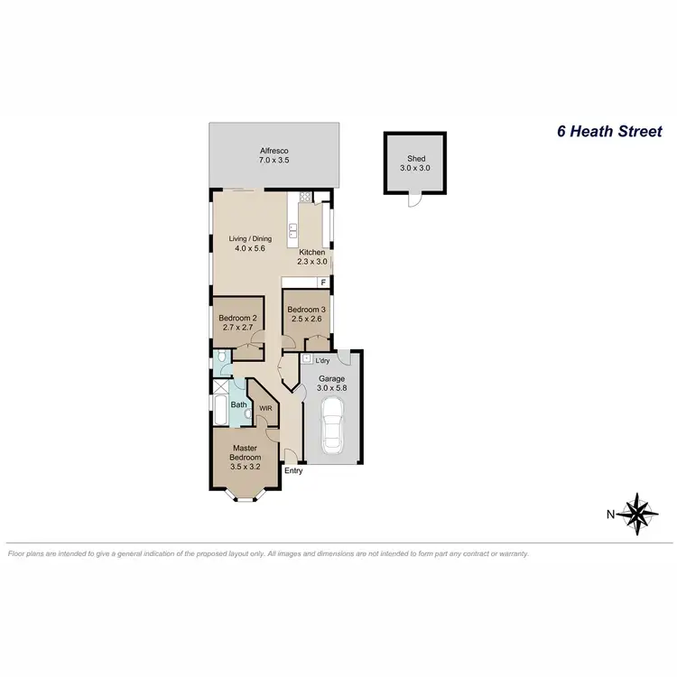 Floorplan of Homely house listing, 6 Heath Street, Forest Lake QLD 4078