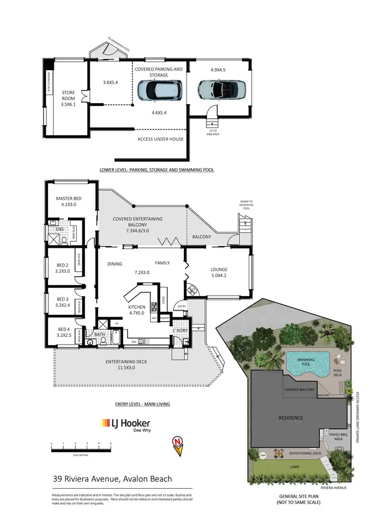 Floorplan of Homely house listing, 39 Riviera Avenue, Avalon Beach NSW 2107