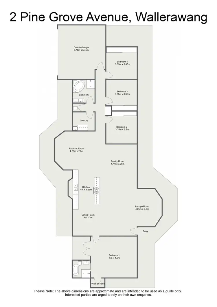 Floorplan of Homely rural property listing, 2 Pine Grove Avenue, Wallerawang NSW 2845