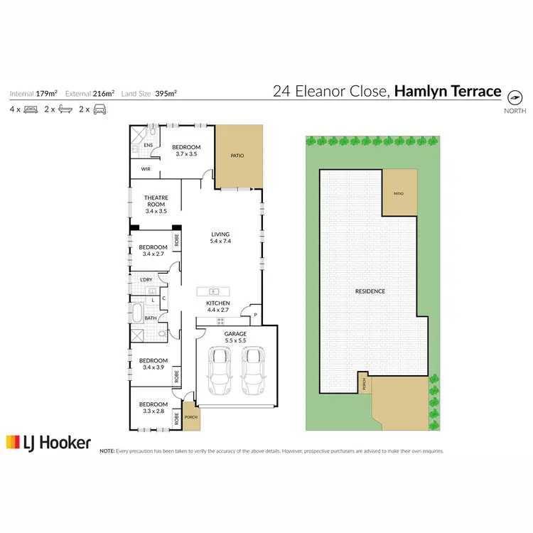 Floorplan of Homely house listing, 24 Eleanor Way, Hamlyn Terrace NSW 2259