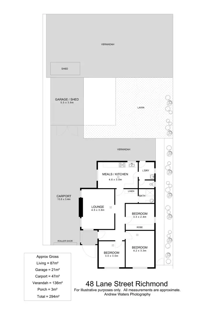 Floorplan of Homely house listing, 48 Lane Street, Richmond SA 5033