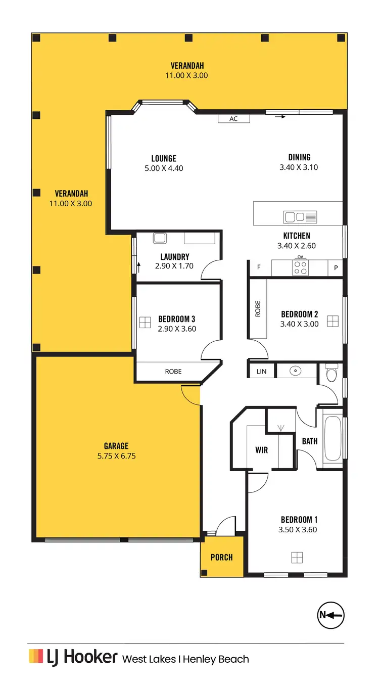 Floorplan of Homely house listing, 22 Inverway Street, Ferryden Park SA 5010