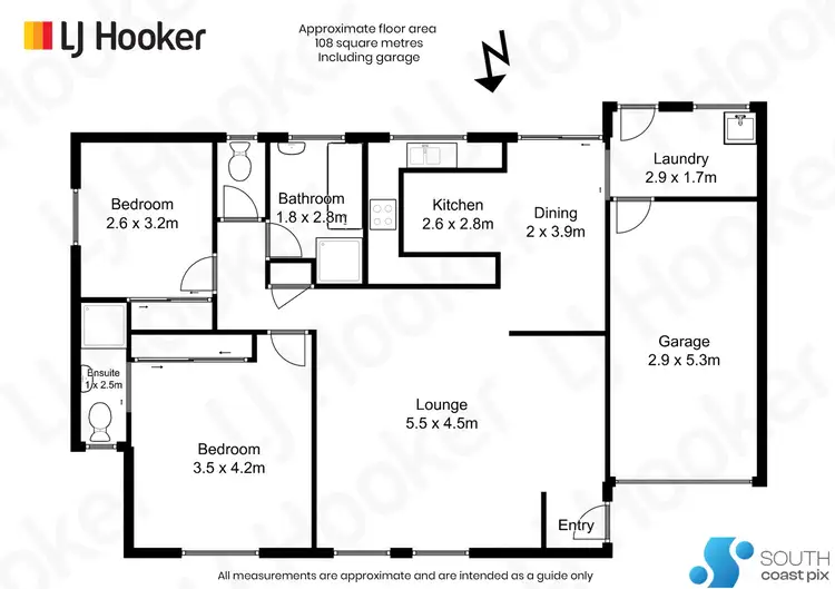 Floorplan of Homely unit listing, 7/4 Eric Fenning Drive, Surf Beach NSW 2536
