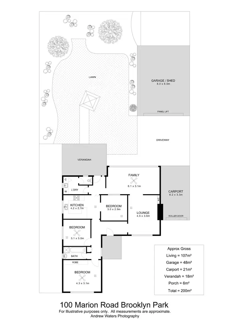 Floorplan of Homely house listing, 100 Marion Road, Brooklyn Park SA 5032
