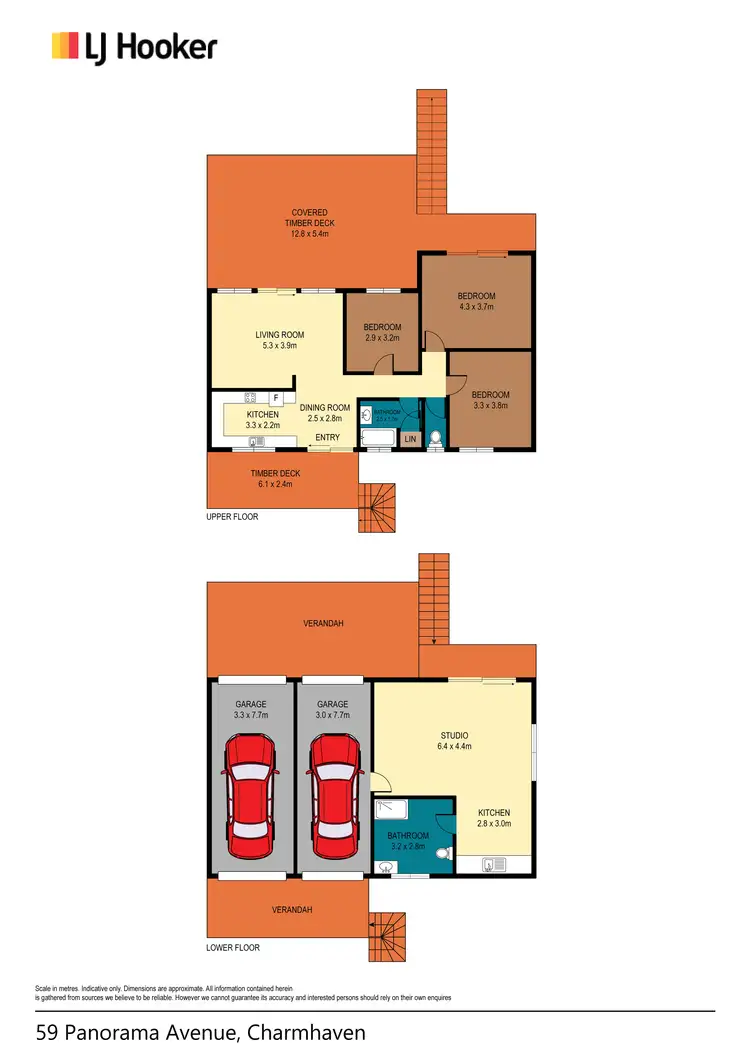 Floorplan of Homely house listing, 59 Panorama Avenue, Charmhaven NSW 2263