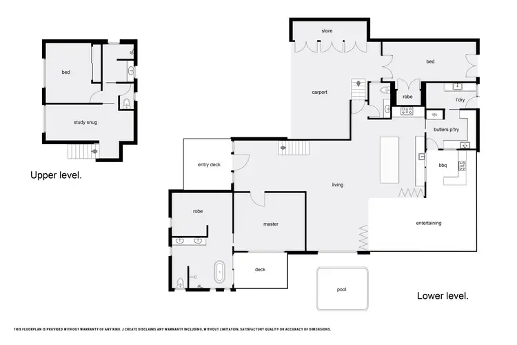 Floorplan of Homely house listing, 44A Clare Street, Parramatta Park QLD 4870