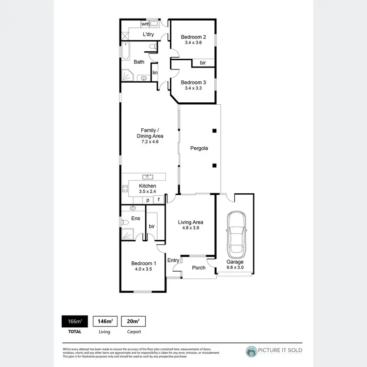 Floorplan of Homely house listing, 16 Caroline Drive, Allenby Gardens SA 5009