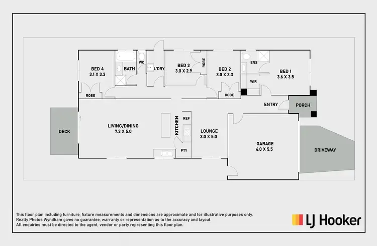 Floorplan of Homely house listing, 21 Misqa Avenue, Point Cook VIC 3030
