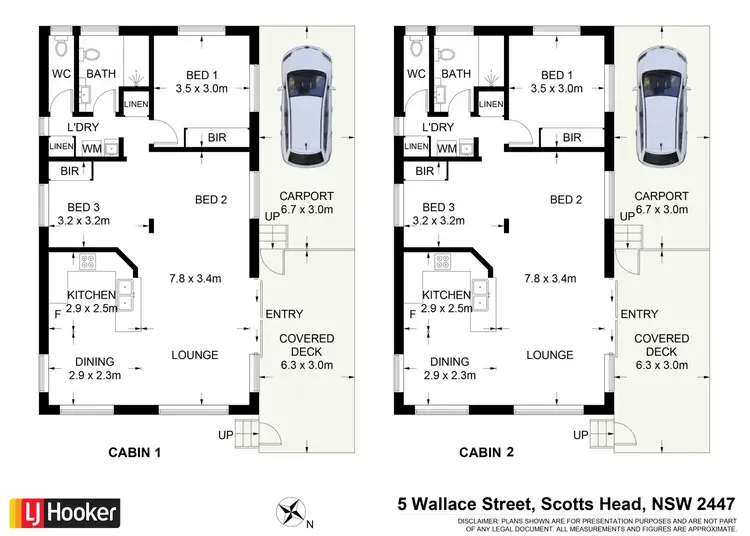 Floorplan of Homely other listing, 5 Wallace Street, Scotts Head NSW 2447