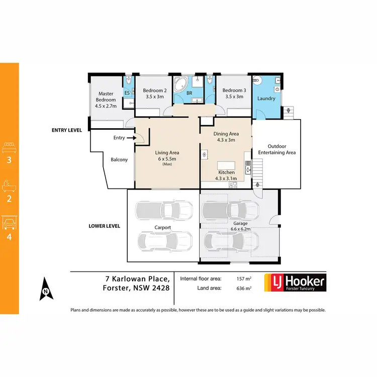 Floorplan of Homely house listing, 7 Karlowan Place, Forster NSW 2428