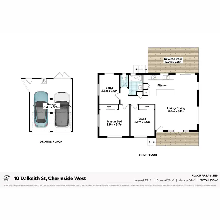 Floorplan of Homely house listing, 10 Dalkeith Street, Chermside West QLD 4032